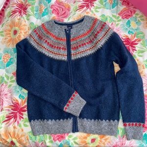 Gap Fair Isle Wool Sweater